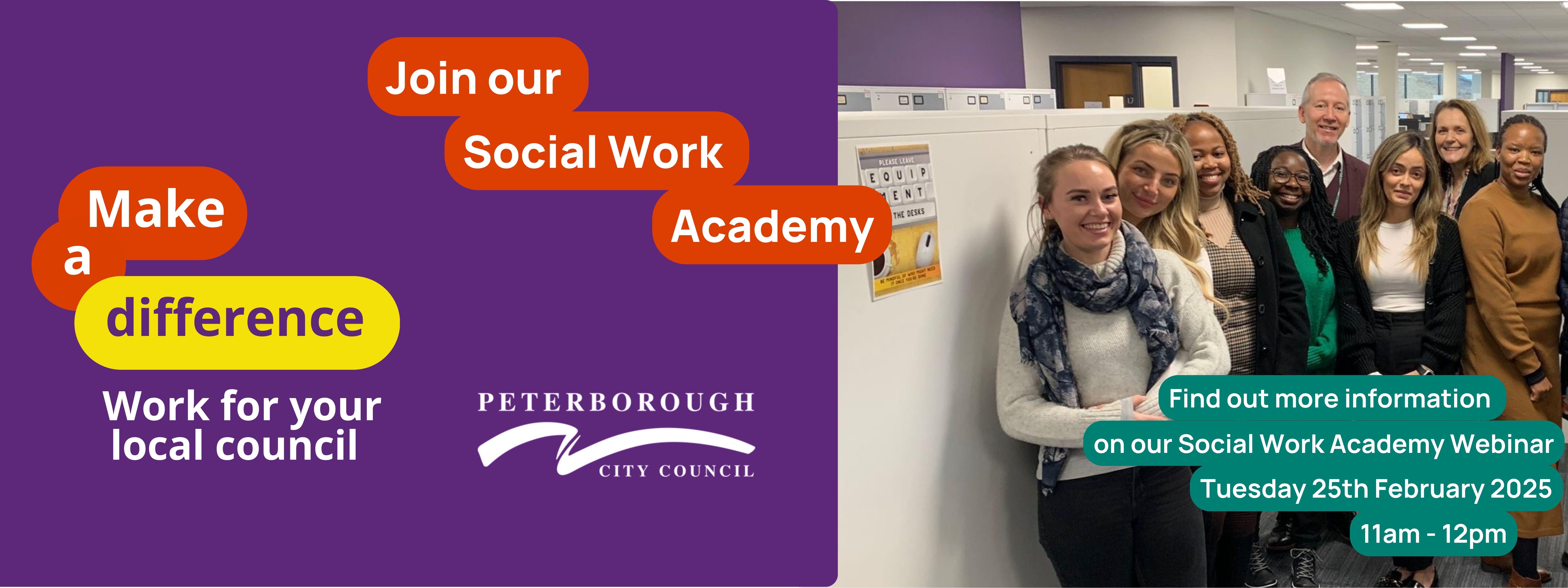 Join our Social Work Academy as a Newly Qualified Social Worker